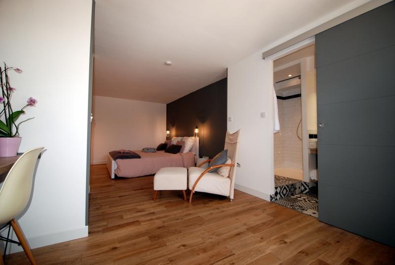Bed and Breakfast Les Jardins De Galicia Sète Zimmer foto